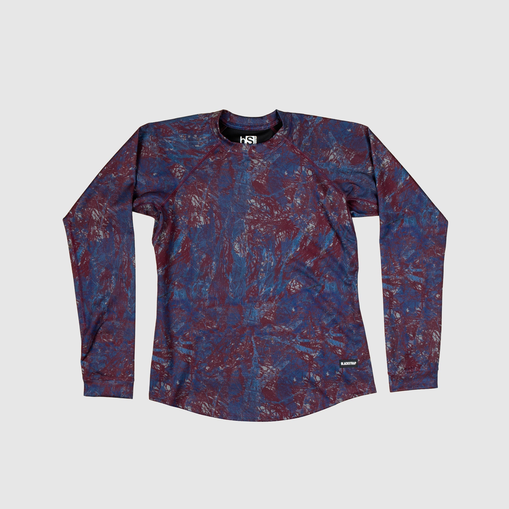 BlackStrap Women's Summit Baselayer Crewneck Long Sleeve #color_pulse cherry