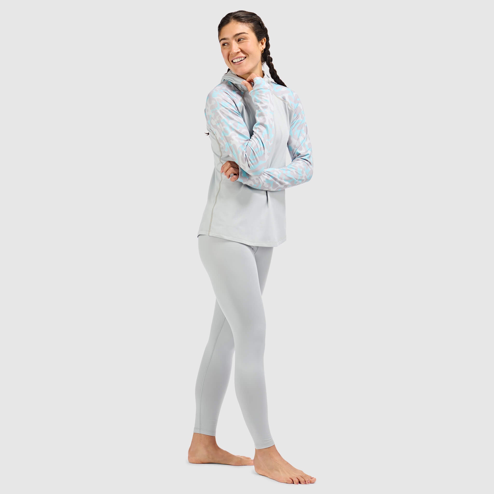 BlackStrap Women's Vista Baselayer Legging #color_ash