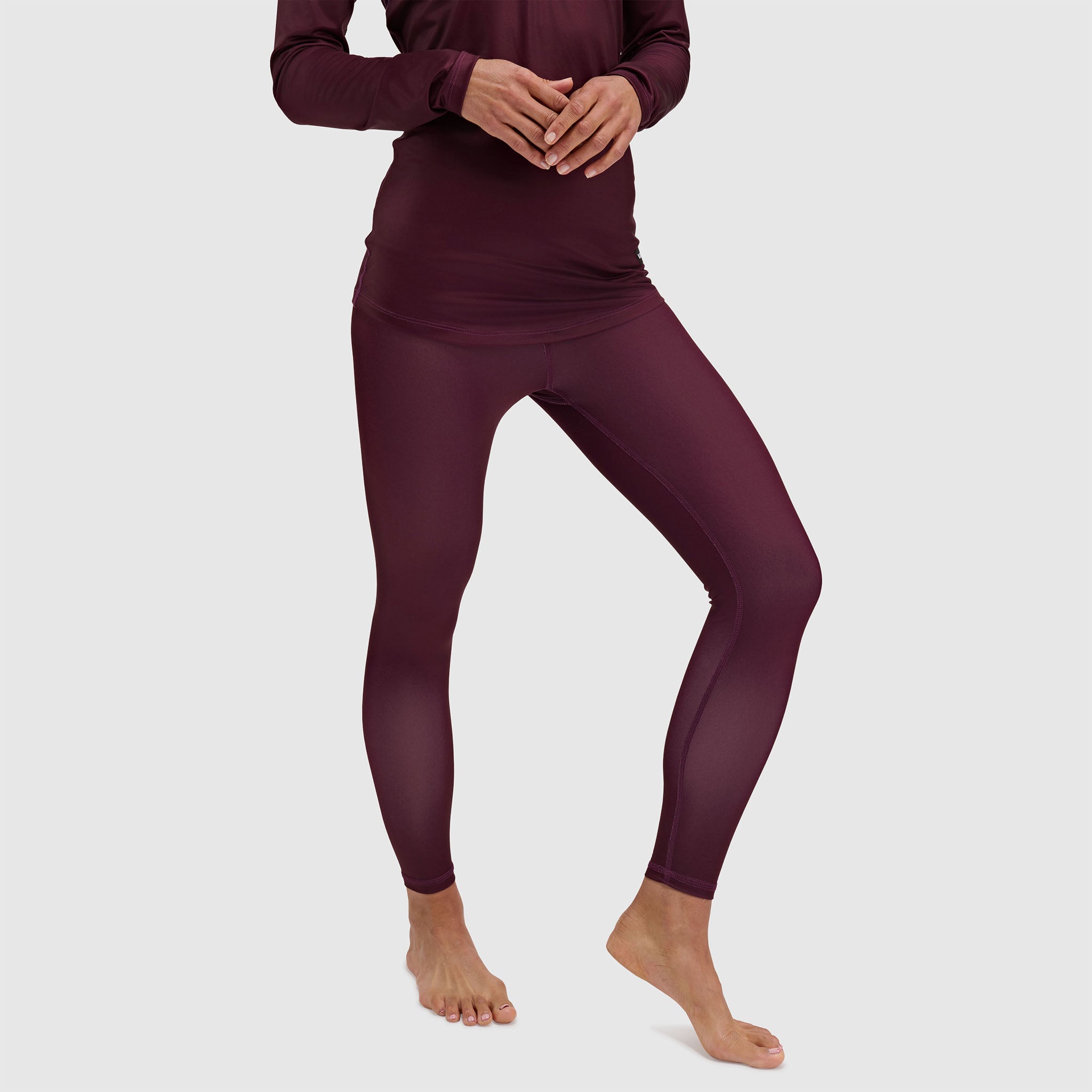 BlackStrap Women's Vista Baselayer Legging #color_cherry