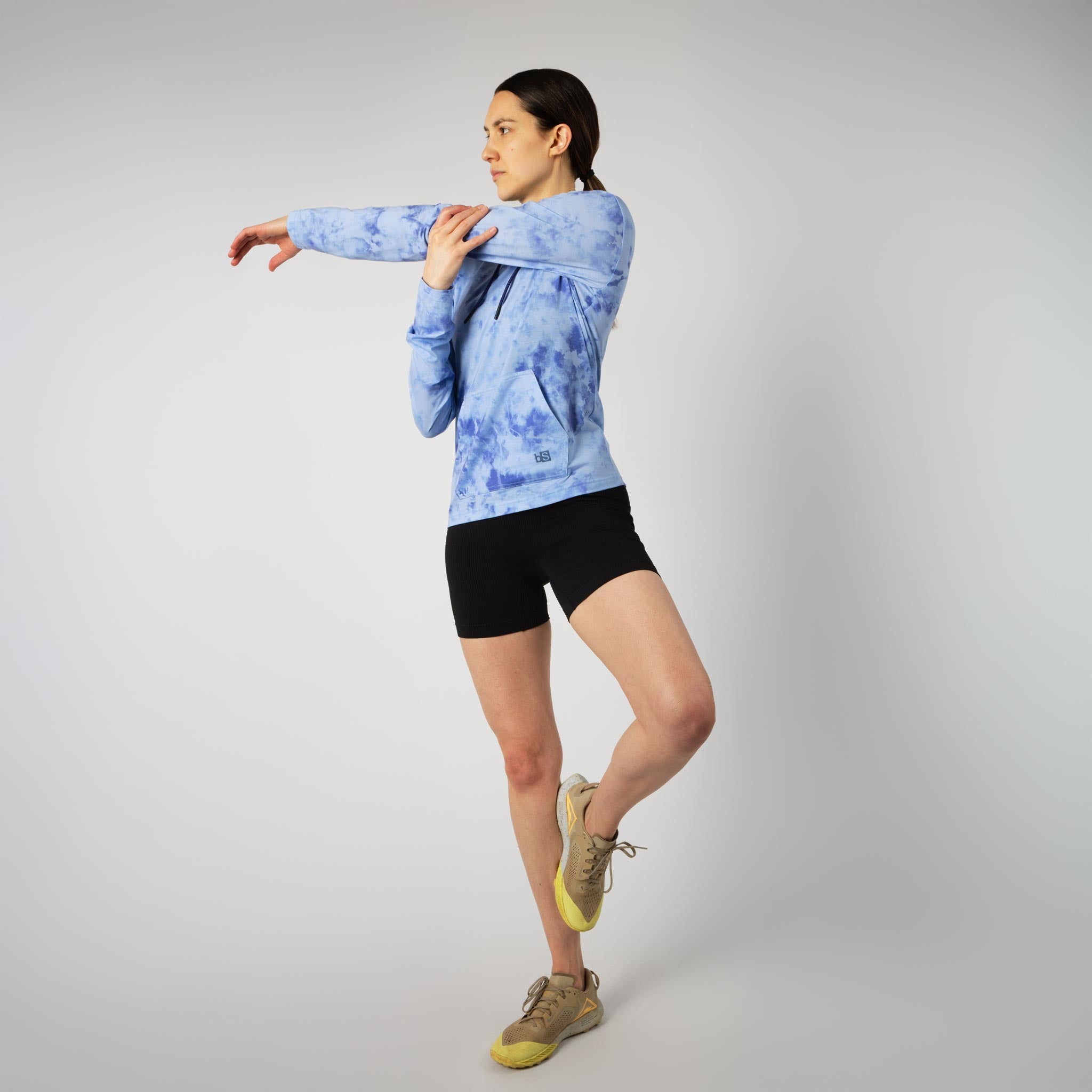 Women's BlackStrap Aspect Hoodie #color_tie dye crescent