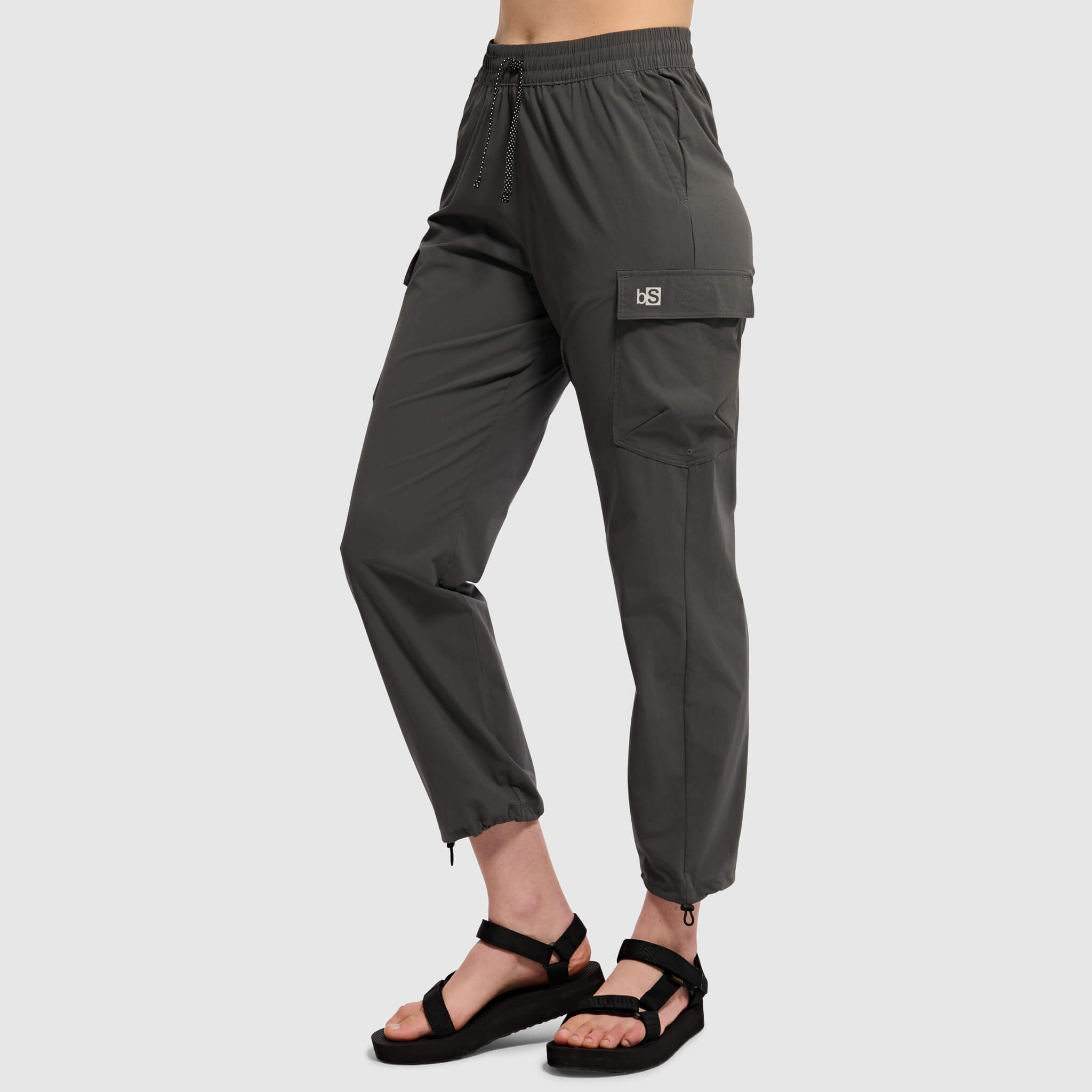 BlackStrap Women's Approach Pant with drawstring #color_smoldered