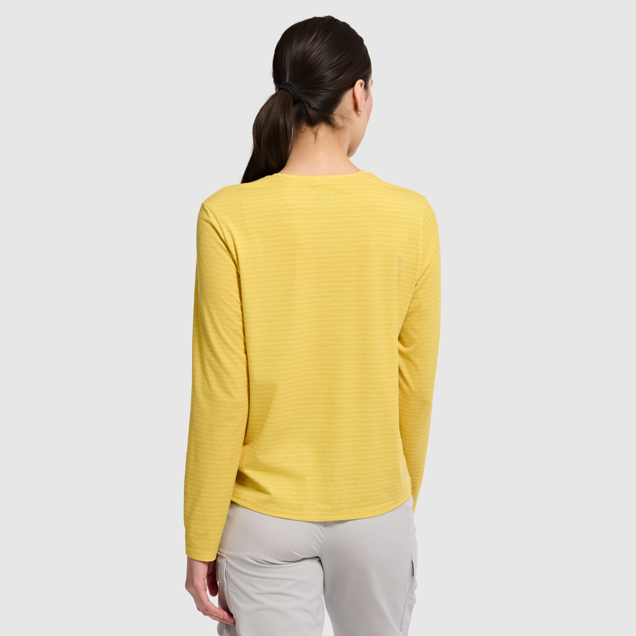 Women's BlackStrap Aspect Crewneck Long Sleeve Shirt #color_sharktooth meadow