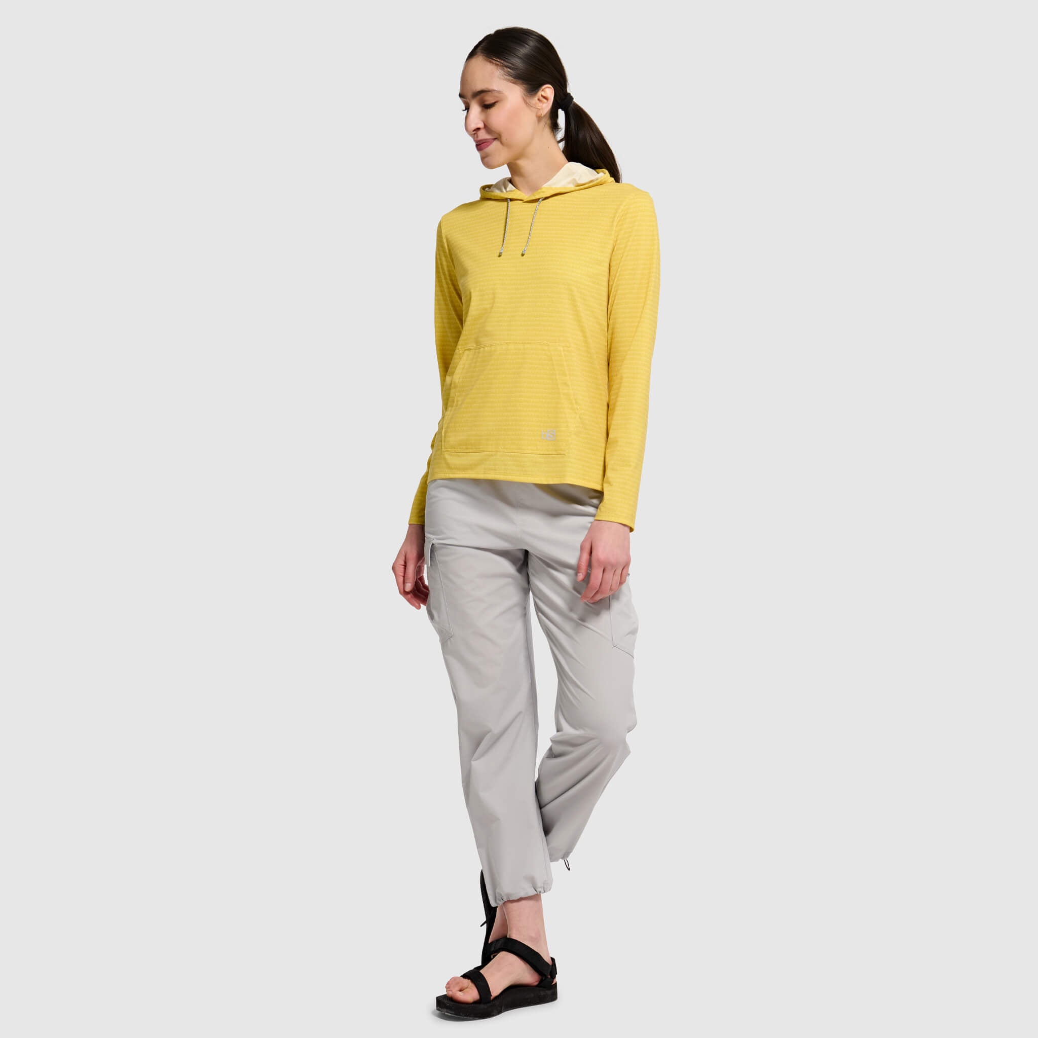 Women's BlackStrap Aspect Hoodie #color_sharktooth meadow