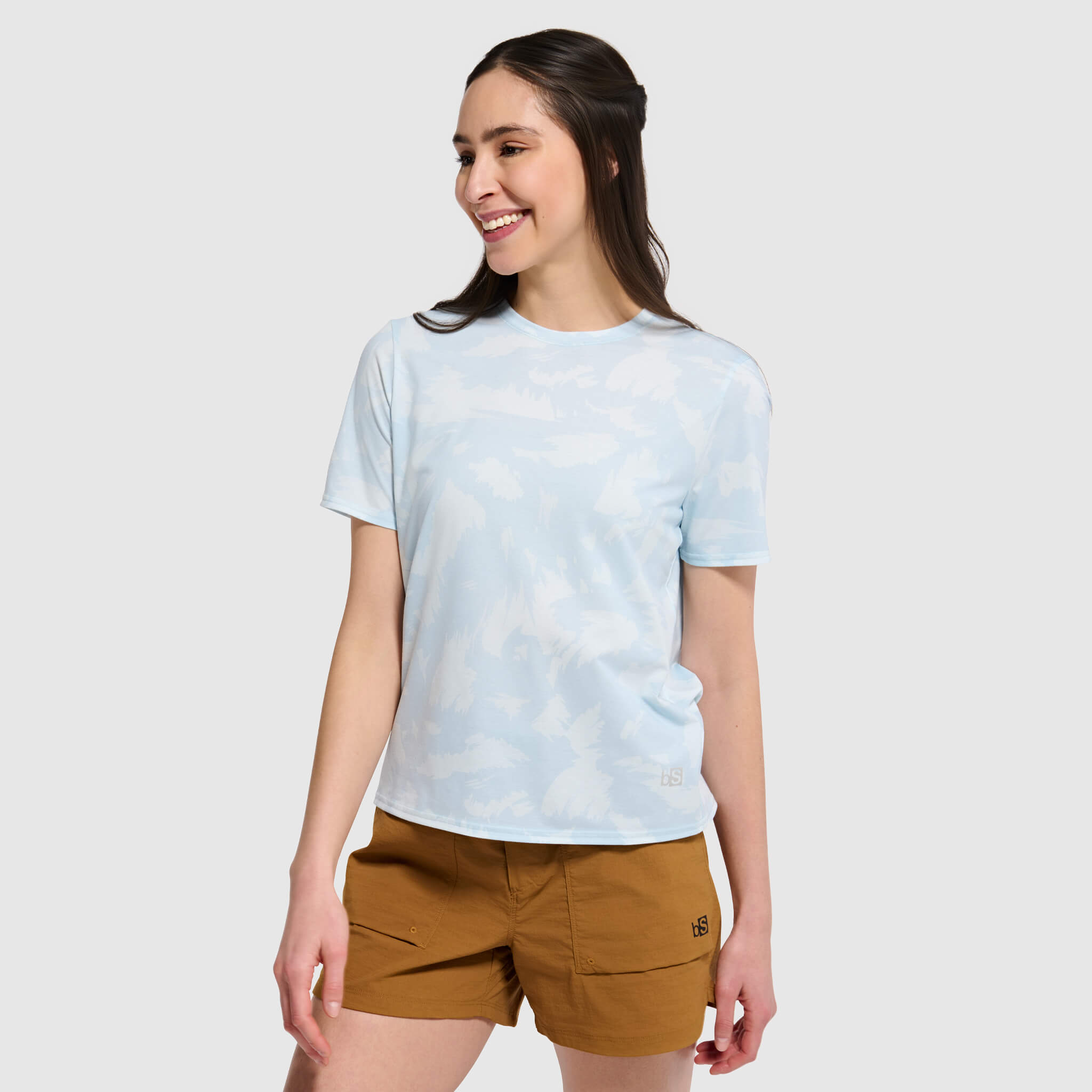 Women's BlackStrap Aspect Tee Shirt #color_slash stratus