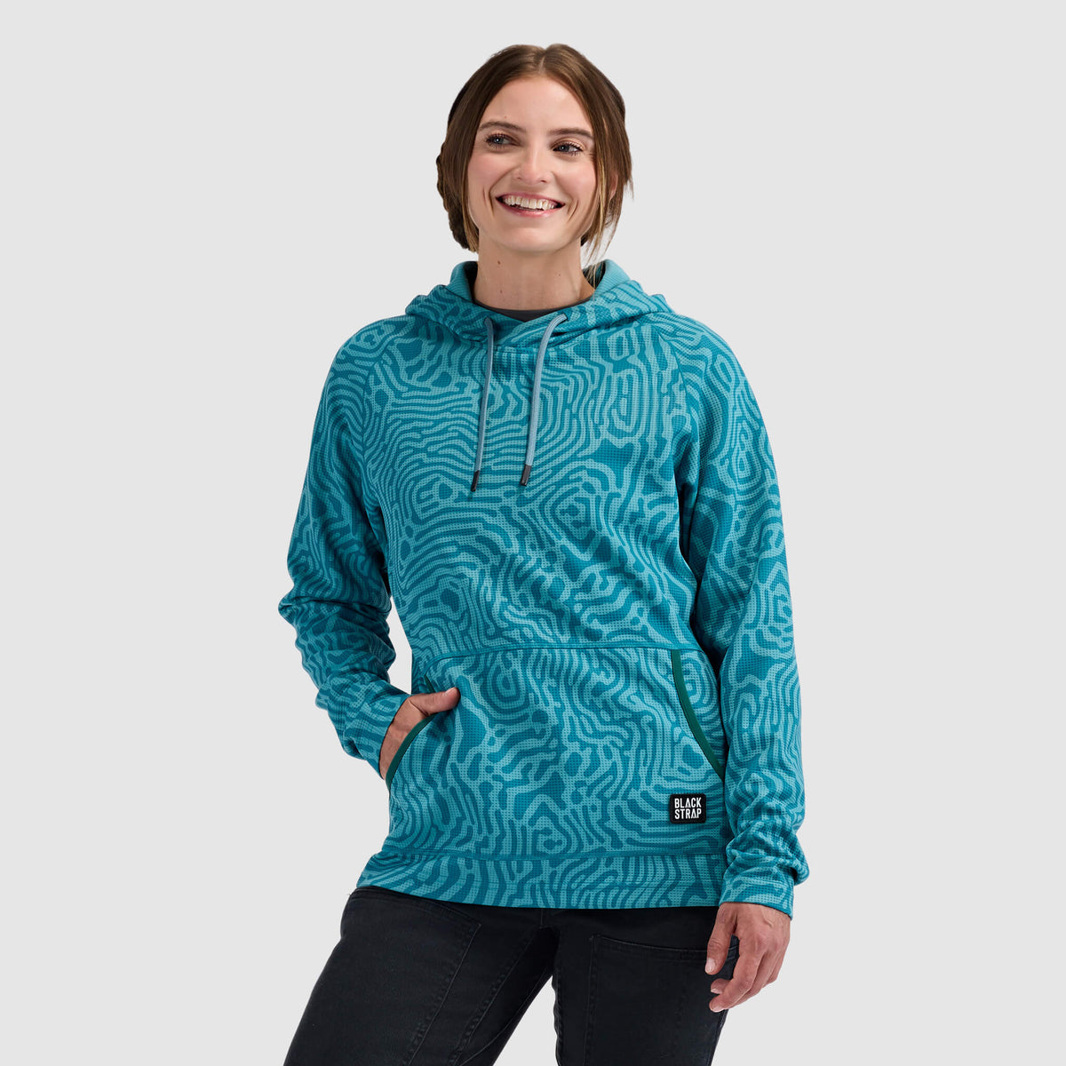 BlackStrap Women's Baseleisure Hoodie #color_inprint surge