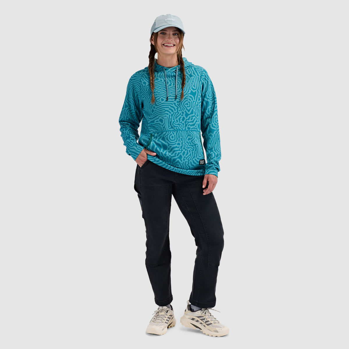 BlackStrap Women's Baseleisure Hoodie #color_inprint surge