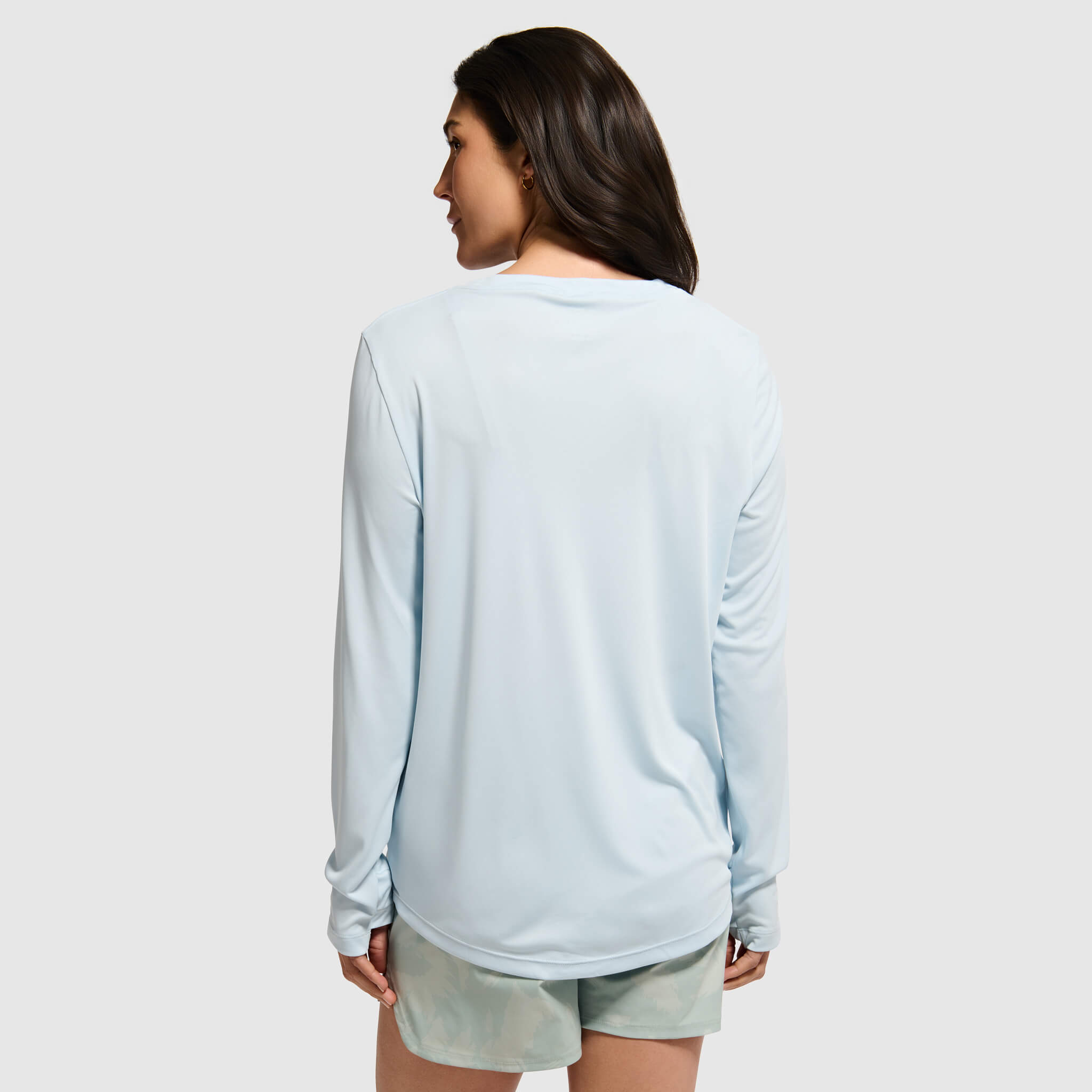 Women's Brackish Crewneck Long Sleeve BlackStrap #color_stratus