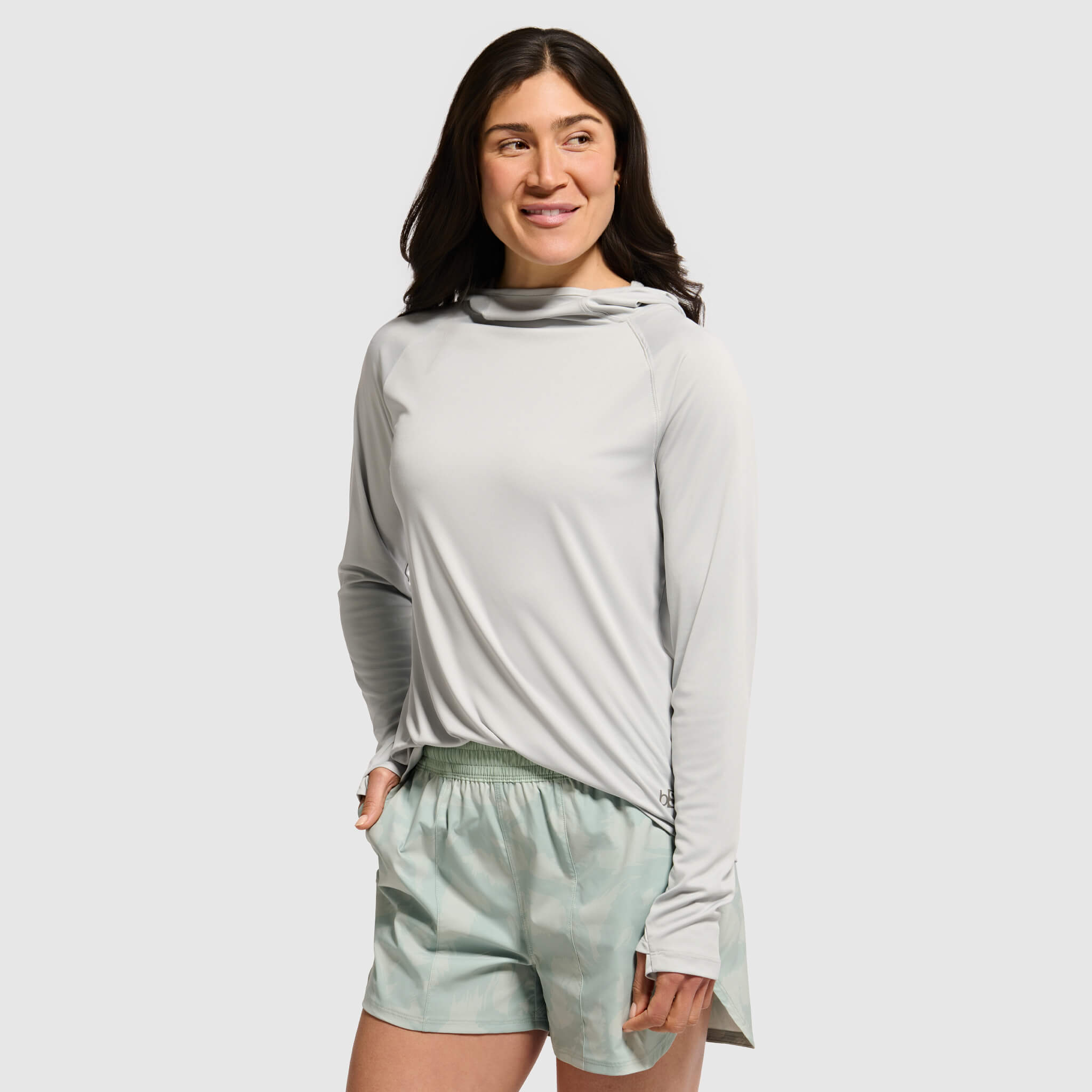 Women's Brackish Hoodie BlackStrap #color_ash