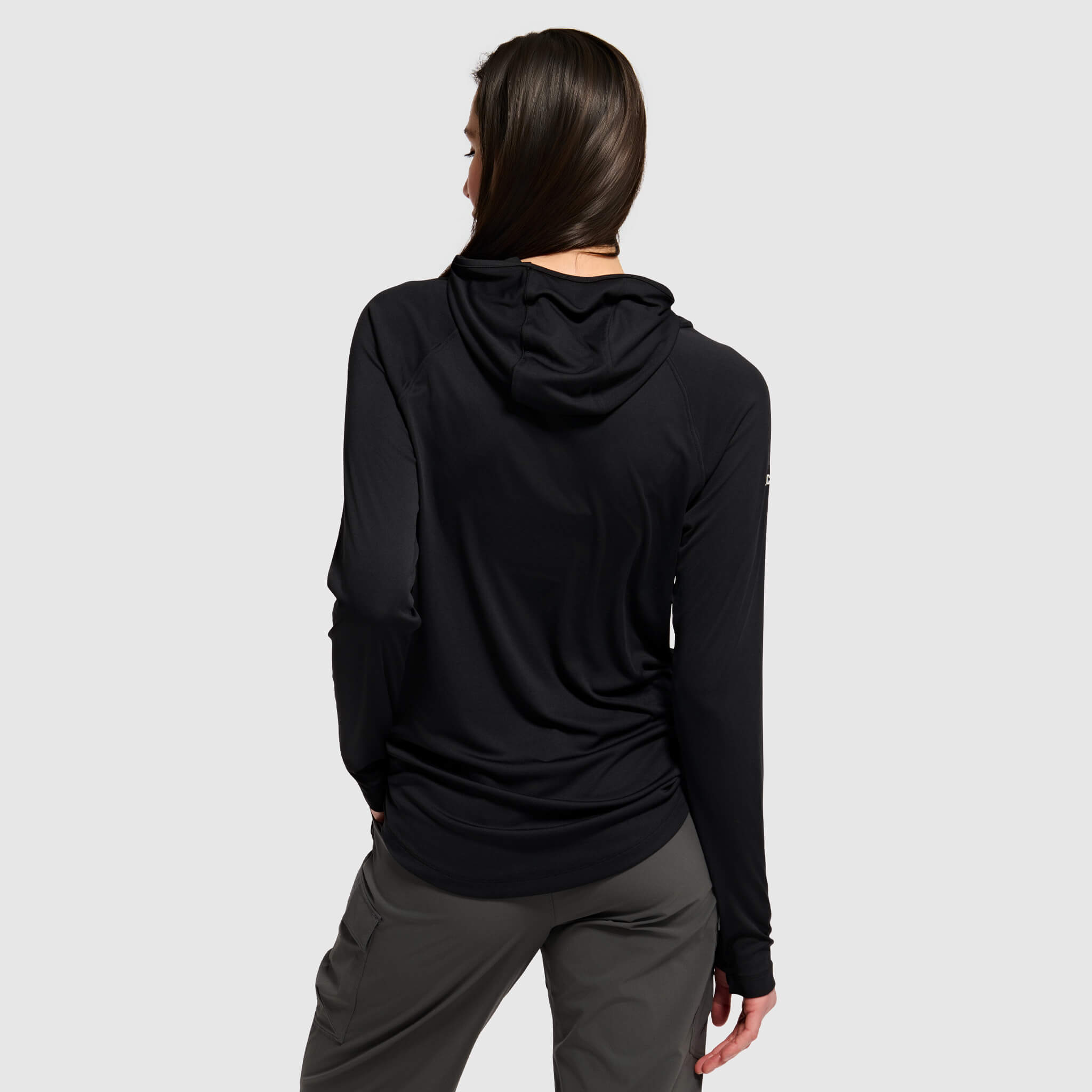 Women's Brackish Hoodie BlackStrap #color_black