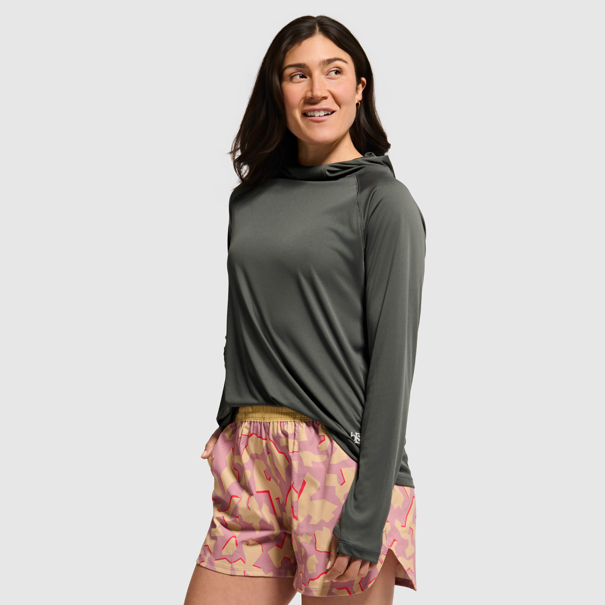 Women's Brackish Hoodie BlackStrap #color_smoldered