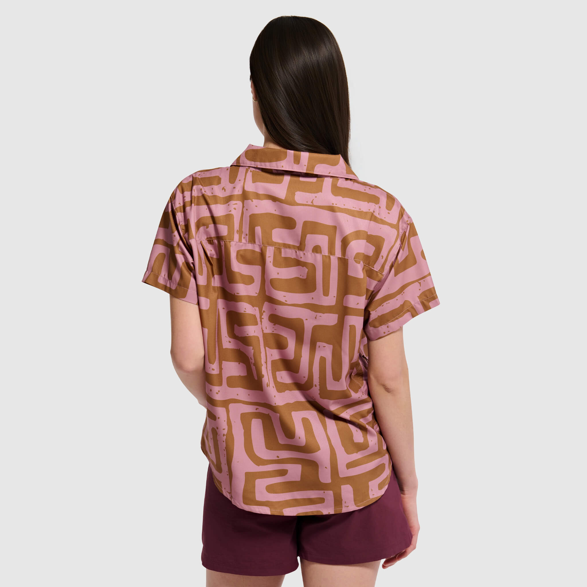 BlackStrap Women's Campshirt Button Up #color_blaize canyon