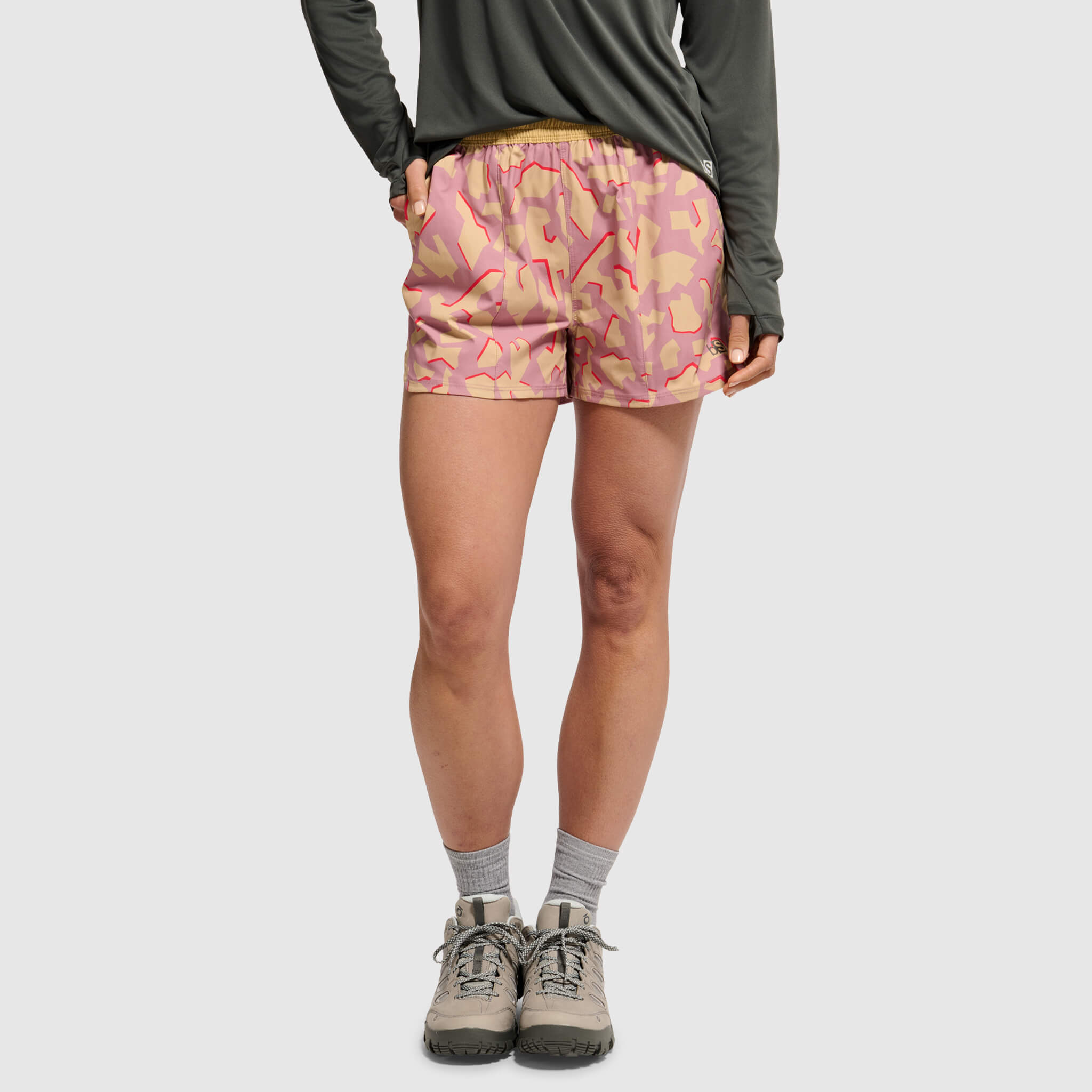 BlackStrap Women's Evap Short #color_dimentical rhododendron