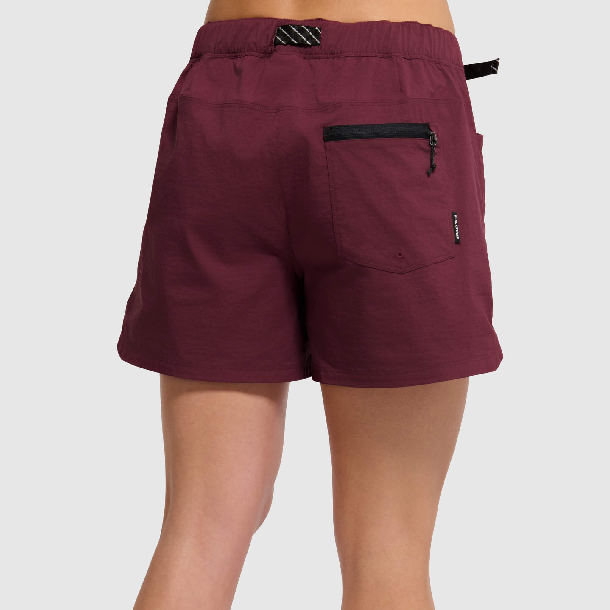 BlackStrap Women's Utility trail short #color_cherry