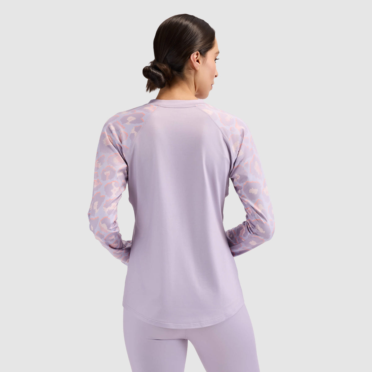 BlackStrap Women's Vista Baselayer Crewneck Long Sleeve #color_ocelot dusk