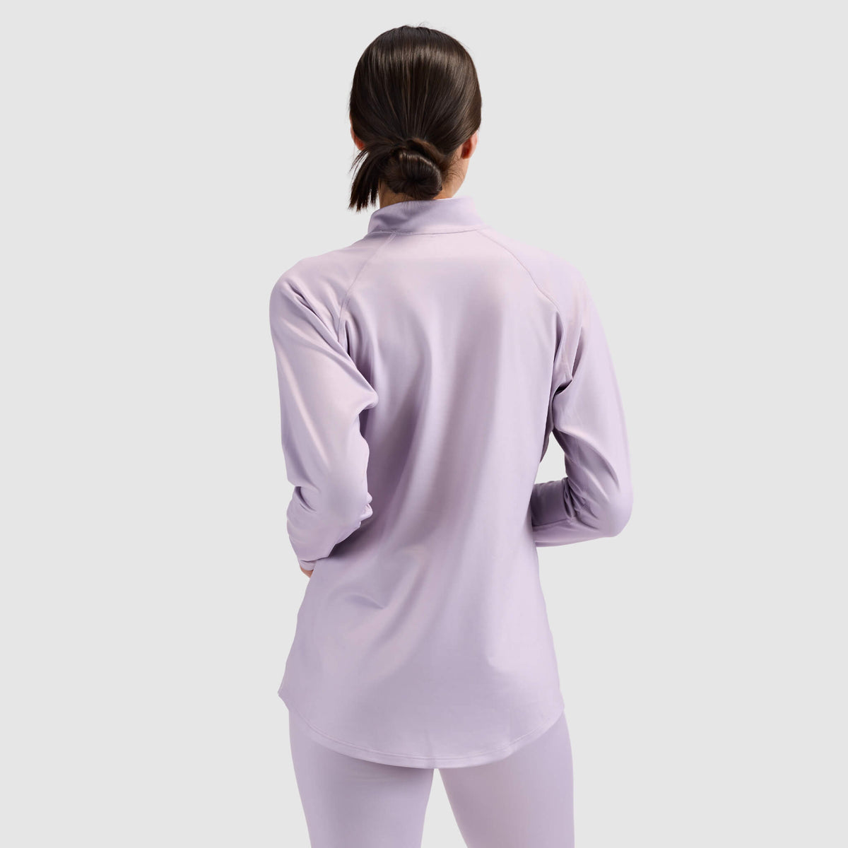 BlackStrap Womens Quarter Zip Base Layer Crew #color_dusk