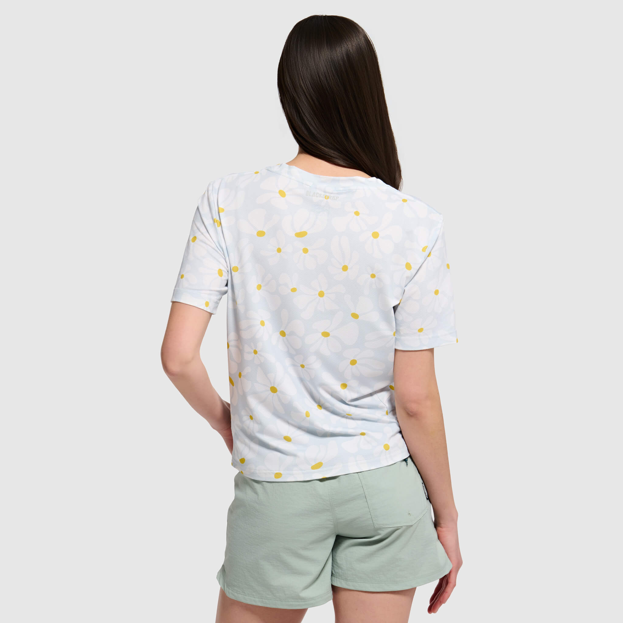 Women's Voyage Tee Shirt BlackStrap #color_boho stratus
