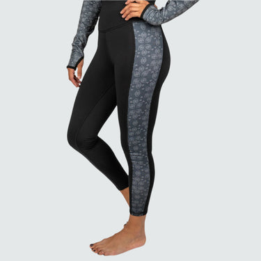 Women's Therma Base Layer Leggings BlackStrap #color_crop-circles