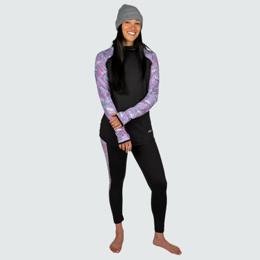 Women's Therma Base Layer Leggings BlackStrap #color_terrain-alpenglow