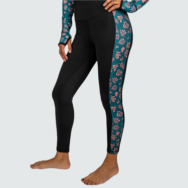 Women's Therma Base Layer Leggings BlackStrap #color_tiny-floral