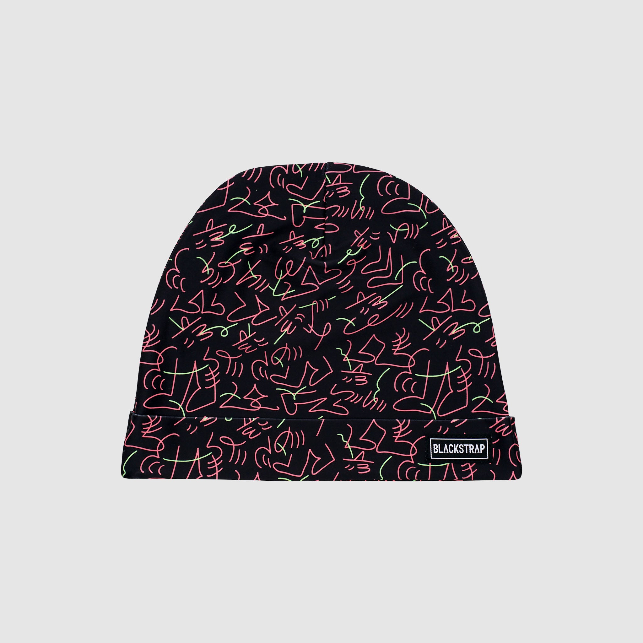 Ascend Beanie BlackStrap #color_squiggles