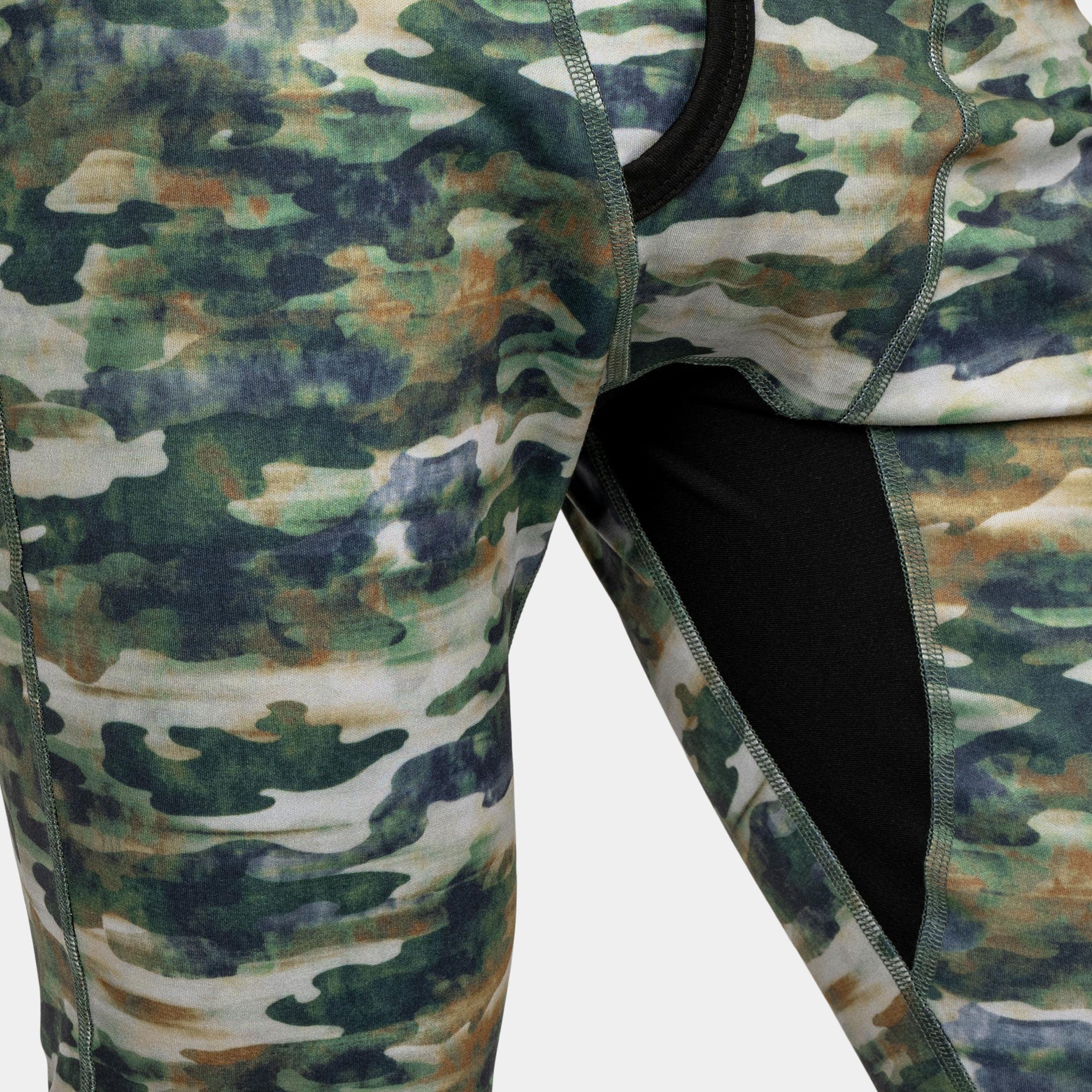 Men's Summit Base Layer Pants BlackStrap #color_fatigue