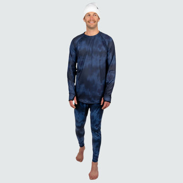 Men's Summit Base Layer Pants BlackStrap #color_glitch-navy