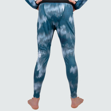 Men's Summit Base Layer Pants BlackStrap #color_glitch-blue