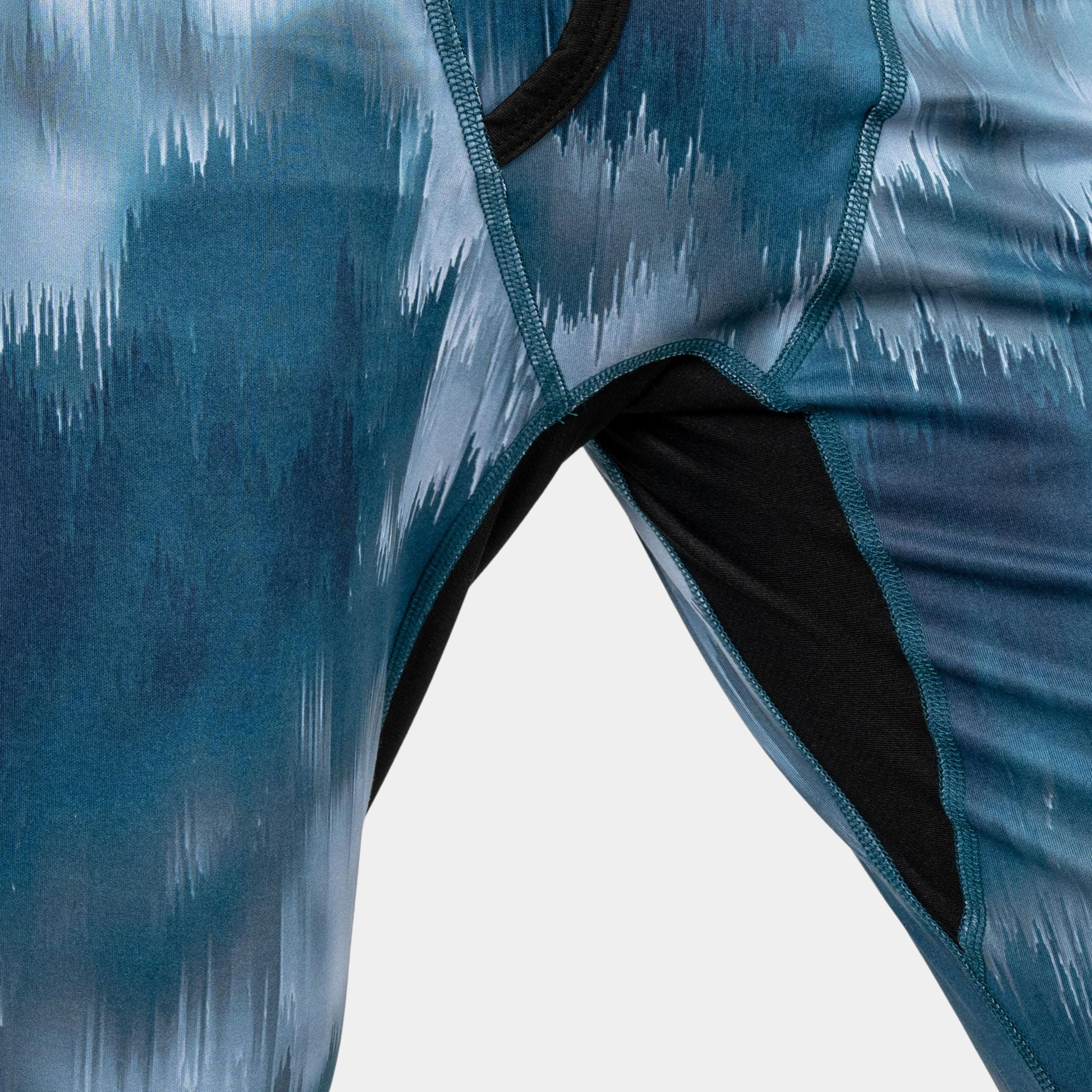 Men's Summit Base Layer Pants BlackStrap #color_glitch blue