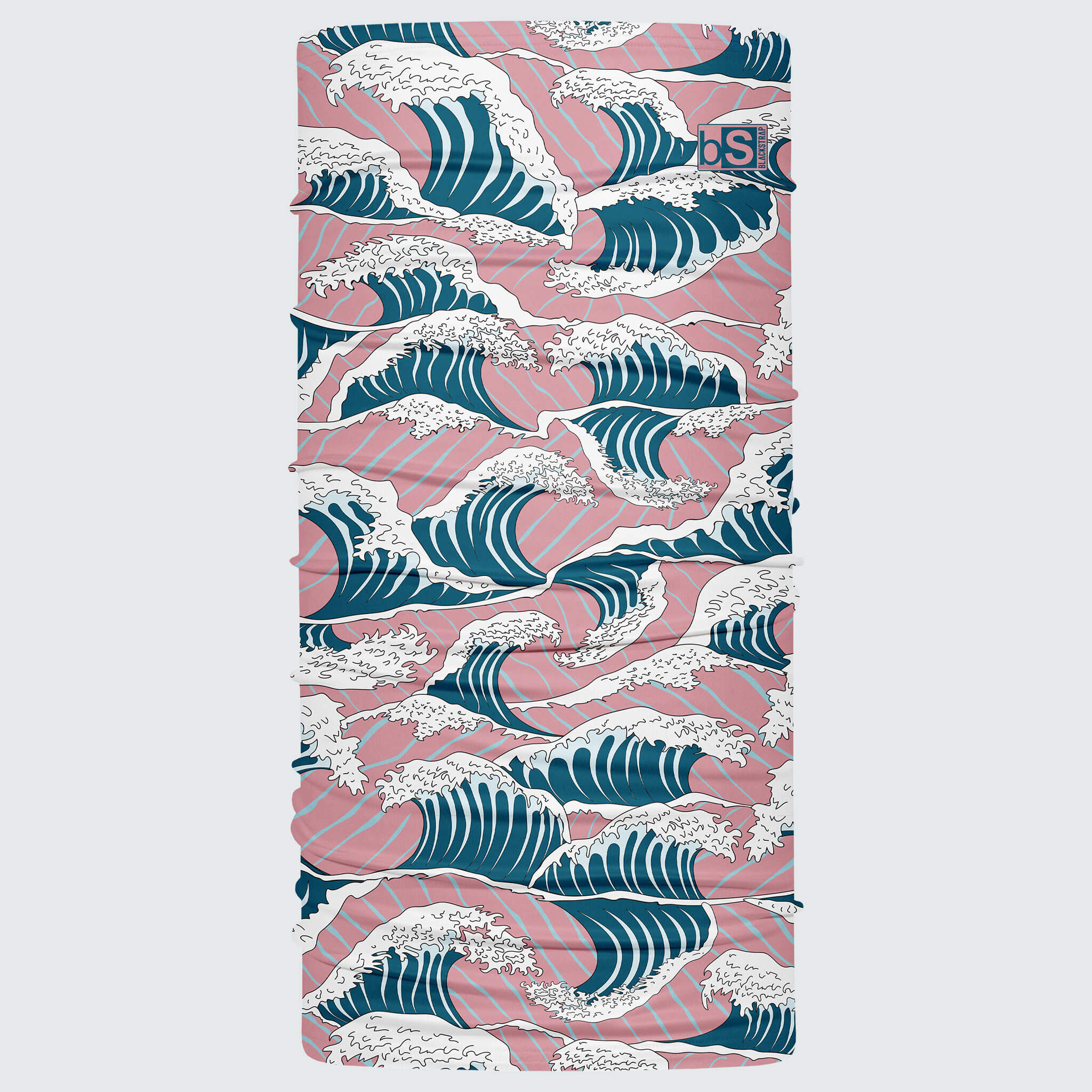 Daily Tube Neck Gaiter | Prints BlackStrap #color_tsunami