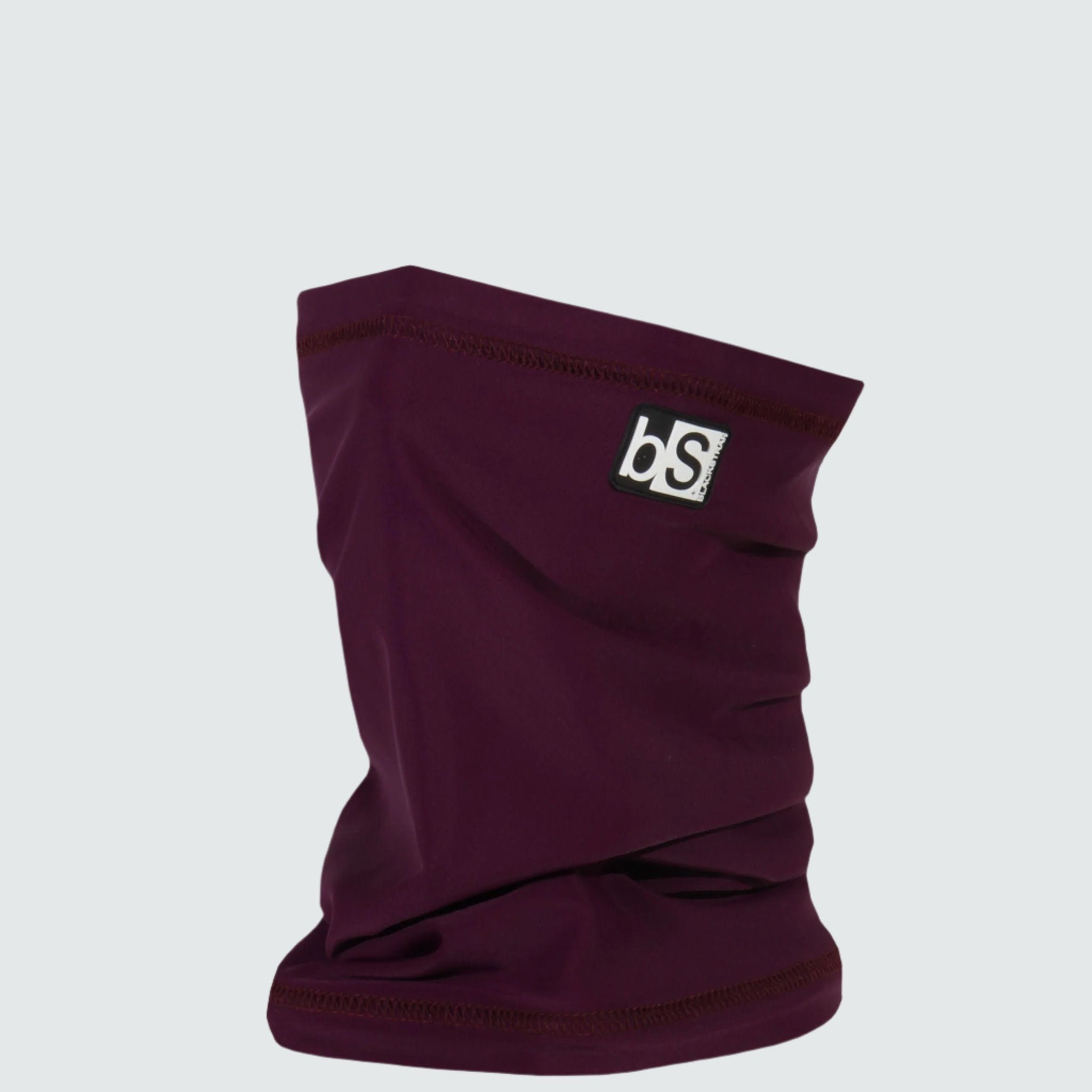 Dual Layer Tube Neck Warmer | Solids Blackstrap Merlot #color_merlot