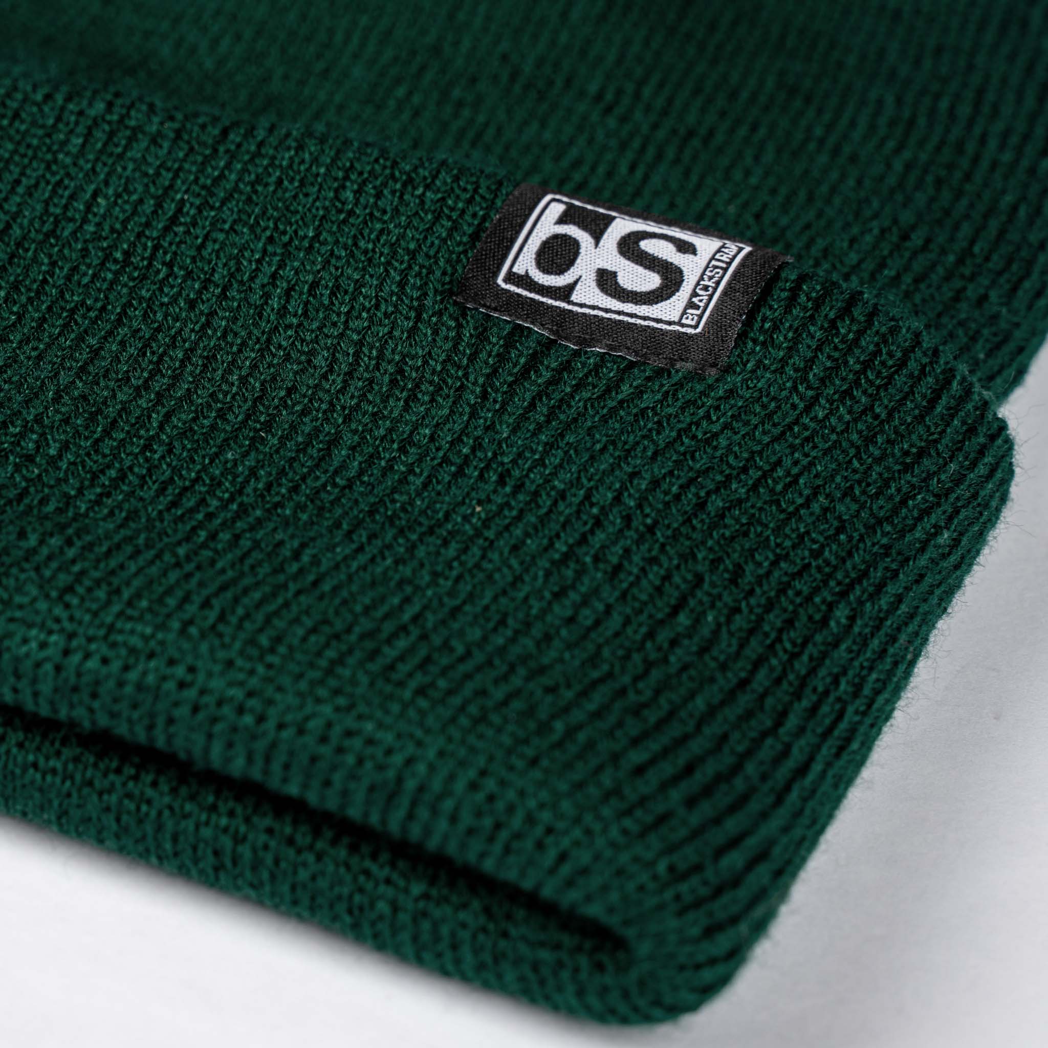 Essential Beanie BlackStrap #color_forest green