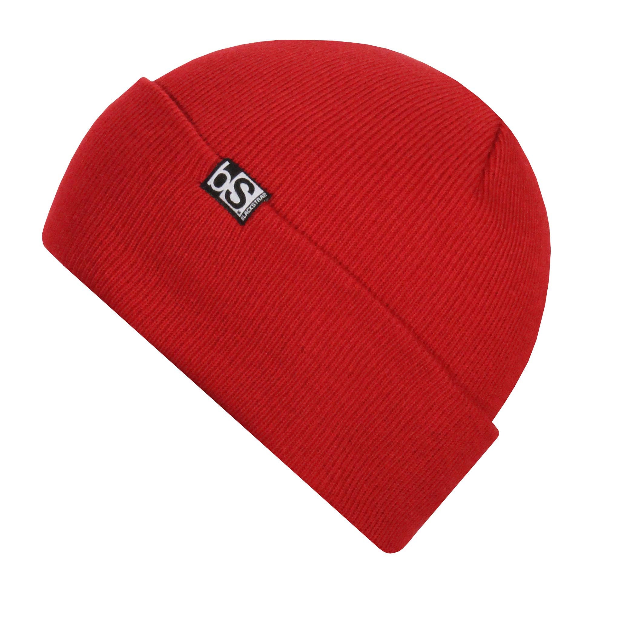 Essential Beanie BlackStrap Red #color_red