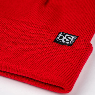 Essential Beanie BlackStrap #color_red