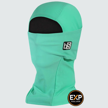 Expedition Hood Balaclava | Solids BlackStrap Mint #color_mint