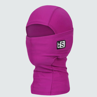 Kids' Hood Balaclava | Solids BlackStrap Hibiscus #color_hibiscus