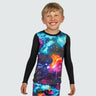 Kids' Therma Base Layer Crewneck BlackStrap #color_space-galactic