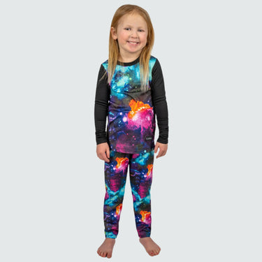 Kids' Therma Base Layer Crewneck BlackStrap #color_space-galactic