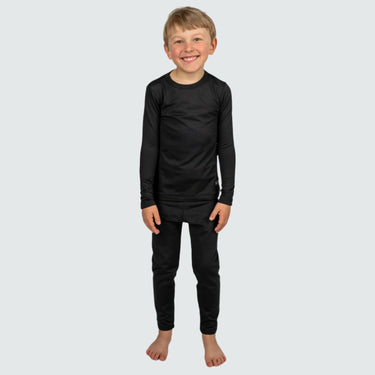 Kids' Therma Base Layer Pants BlackStrap #color_black