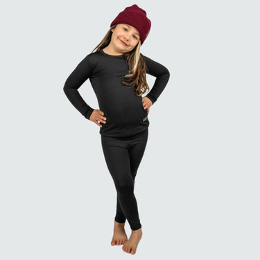 Kids' Therma Base Layer Pants BlackStrap #color_black