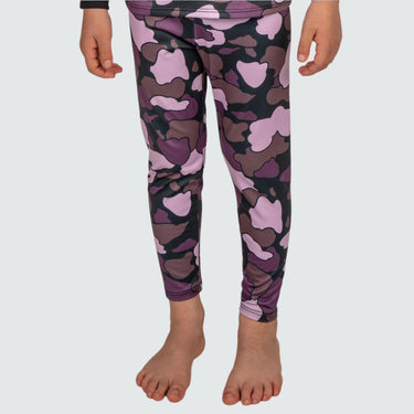 Kids' Therma Base Layer Pants BlackStrap #color_cloudcam-berry