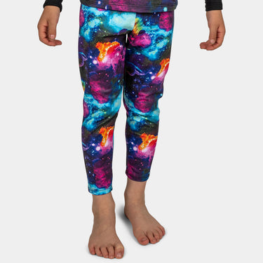 Kids' Therma Base Layer Pants BlackStrap #color_space-galactic