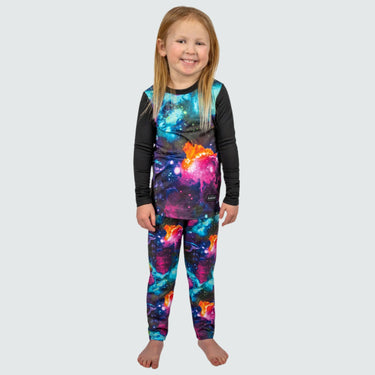 Kids' Therma Base Layer Pants BlackStrap #color_space-galactic