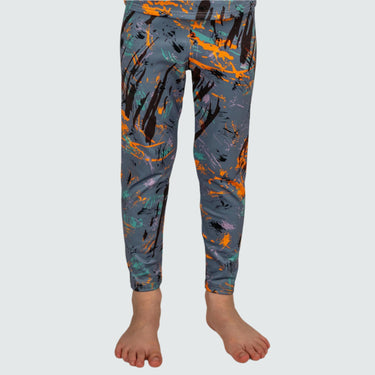 Kids' Therma Base Layer Pants BlackStrap #color_splash-glow