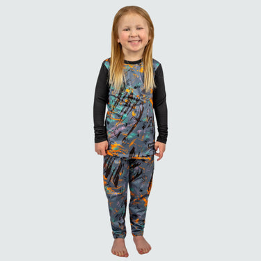 Kids' Therma Base Layer Pants BlackStrap #color_splash-glow