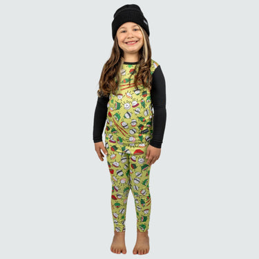 Kids' Therma Base Layer Pants BlackStrap #color_sushi-wasabi