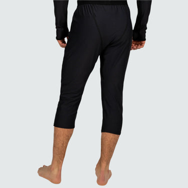 Men's Skyliner All-Season Base Layer Three-Quarter Pants BlackStrap #color_black