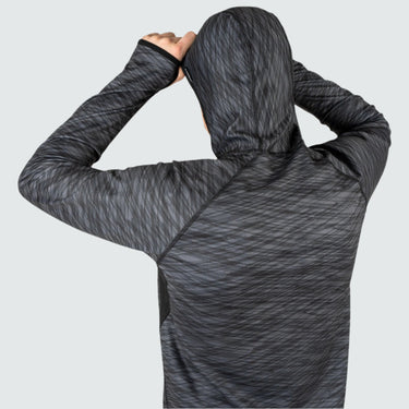 Men's Summit Base Layer Hoodie BlackStrap #color_hatched-charcoal