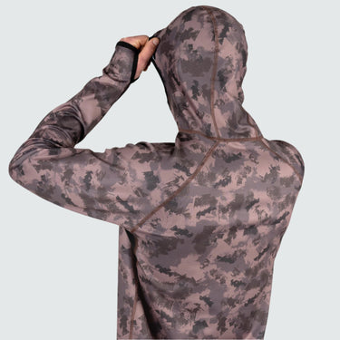 Men's Summit Base Layer Hoodie BlackStrap #color_terrain-earth