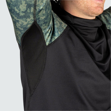 Men's Therma Base Layer Hoodie BlackStrap #color_canvas-green