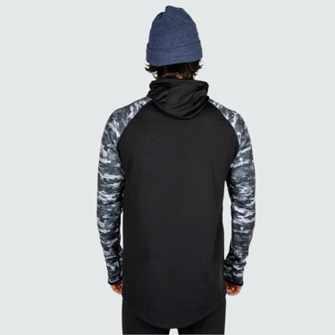 Men's Therma Base Layer Hoodie BlackStrap #color_fatigue-black